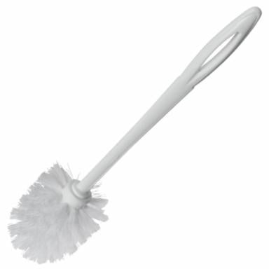 Rubbermaid 15" Toilet Bowl Brush, Plastic Handle, Polypropylene Fill, White