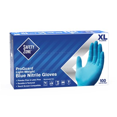 Disposable Nitrile Gloves, Blue