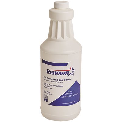 Renown Non-Ammonia Glass Cleaner 32 oz. (12 Per Case)