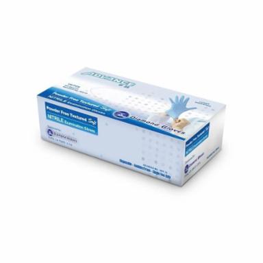 Diamond Gloves IF35 3.5 mil Nitrile Exam Gloves, Powder Free, Blue, Medium