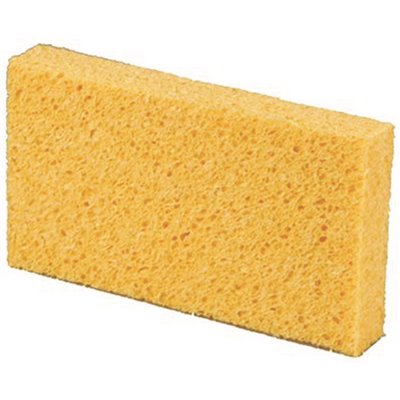 Renown Cellulose Utility Sponge, Yellow, Small 6-Pack