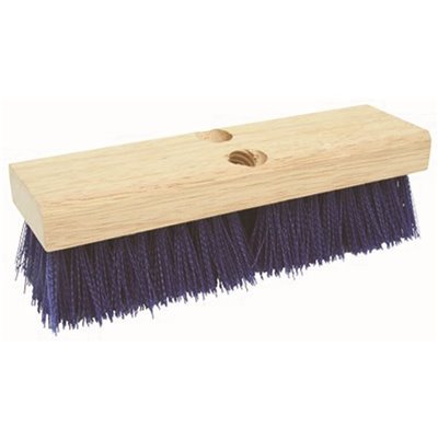 Renown 10 in. Blue Deck Scrub Brush